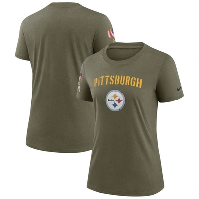 Nike Olive Pittsburgh Steelers 2022 Salute To Service Legend T-shirt