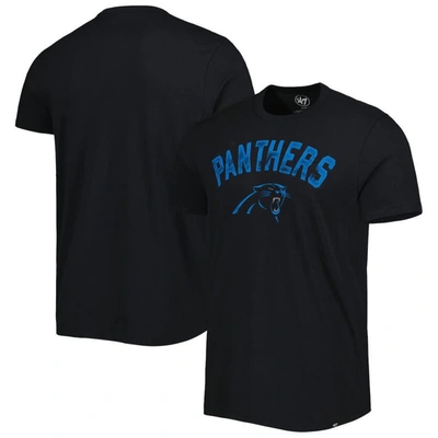 47 ' Black Carolina Panthers All Arch Franklin T-shirt