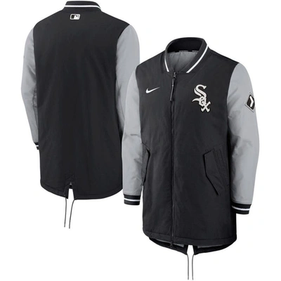 Nike Black Chicago White Sox Dugout Performance Full-zip Jacket