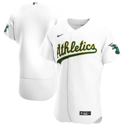 Nike White Oakland Athletics Home Authentic Team Jersey