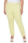 Liverpool Los Angeles Liverpool Kelsey Ponte Knit Trousers In Lemon Grass