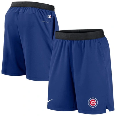 Nike Royal Chicago Cubs Authentic Collection Flex Vent Max Performance Shorts