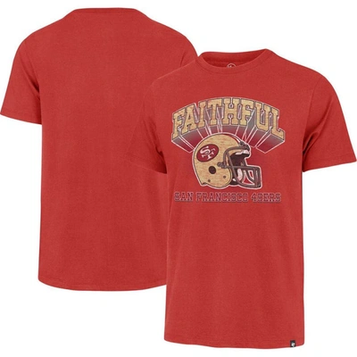 47 ' Scarlet San Francisco 49ers Regional Franklin T-shirt