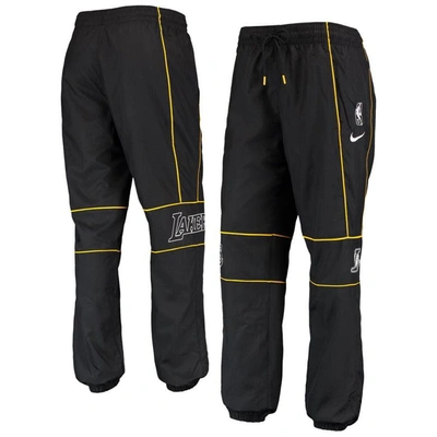 Nike Black Los Angeles Lakers 75th Anniversary Courtside Woven Pants