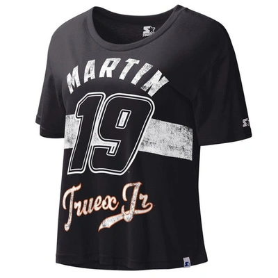 Starter Black Martin Truex Jr Record Setter T-shirt