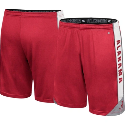 Colosseum Crimson Alabama Crimson Tide Haller Shorts