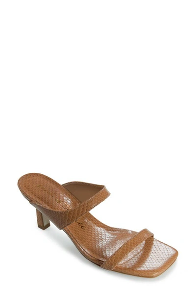 Band Of Gypsies Brandy Slide Sandal In Blush