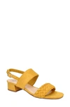 Mustard Faux Suede