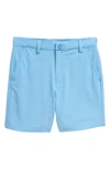 Vineyard Vines Kids' New Performance Breaker Shorts In Ocean Breeze