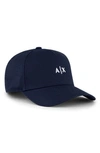 Armani Exchange Small Embroidered Logo Baseball Cap In Navy
