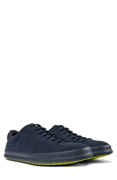 Camper Chasis Leather Sneaker In Blue
