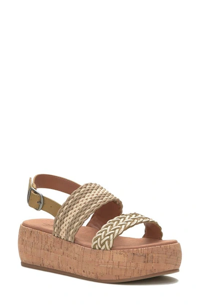 Lucky Brand Jadiel Platform Sandal In Brown