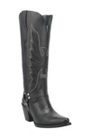 Dingo Heavens To Betsy Knee High Western Boot In Black