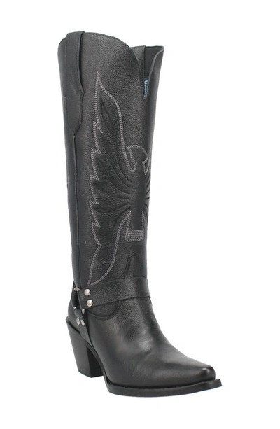 Dingo Heavens To Betsy Knee High Western Boot In Black
