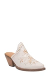 Dingo Wildflower Mule In White