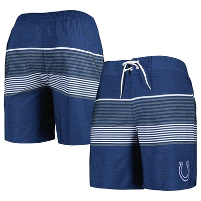 G-iii Sports By Carl Banks Royal Indianapolis Colts Coastline Volley Swim Shorts