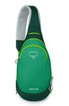Osprey Daylite Sling Backpack In Deep Peyto Green Tunnel