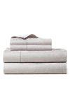 Polo Ralph Lauren Bethany 350 Thread Count Organic Cotton Flat Sheet In Platinum
