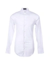 Emporio Armani Solid Color Shirt In White