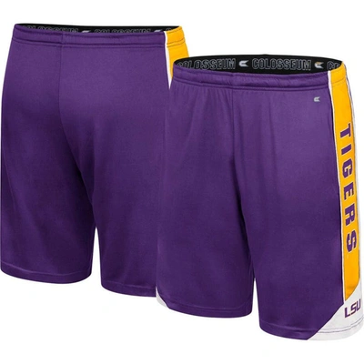 Colosseum Purple Lsu Tigers Haller Shorts