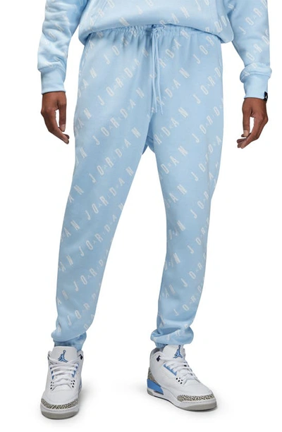 Jordan Fleece Sweatpants In Ice Blue