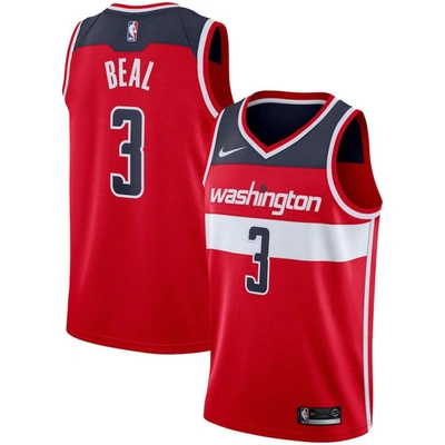 Nike Kids' Youth  Bradley Beal Red Washington Wizards Swingman Jersey