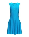 Issa Short Dresses In Azure