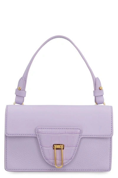 Coccinelle Nico Leather Handbag In Lilac