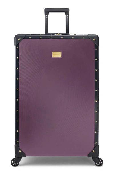 Vince Camuto Jania 2.0 Large Spinner Suitcase In Eggplant