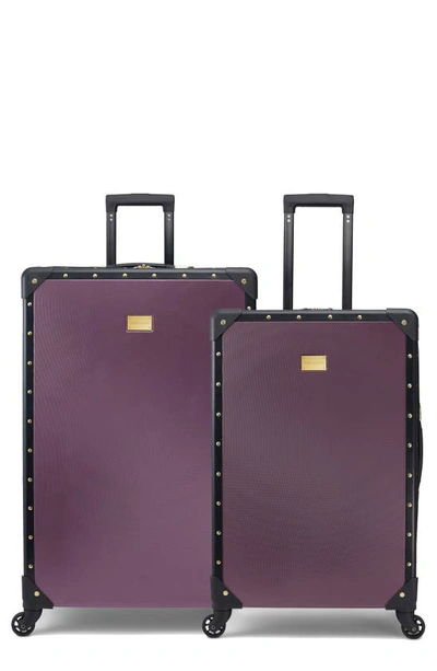 Vince Camuto Jania 2.0 2-piece Luggage Set In Eggplant