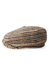 Brixton Brood Baggy Driving Cap In Mojave/ Navy