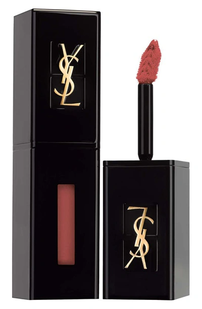 Saint Laurent Vinyl Cream Lip Stain In 440 Rose Player