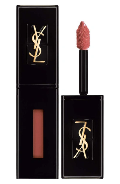 Saint Laurent Vinyl Cream Lip Stain In 610 Nude Champion