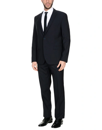 Paoloni Suits In Dark Blue