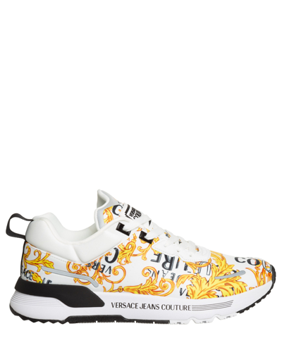 Versace Jeans Couture White Dynamic Trainers