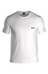 Hugo Waffle Knit Lounge T-shirt In White