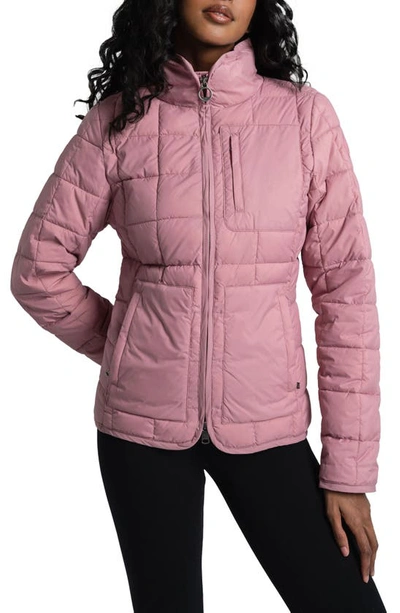 Lole Daily Water Repellent Puffer Jacket In Foxglove