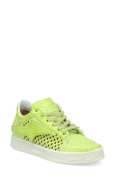 As98 Adrian Sneaker In Lime