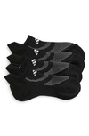 Adidas Originals 2-pack Superlite Performance Socks In Black/ Onyx Grey