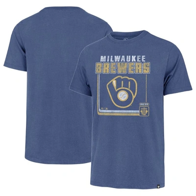 47 '  Royal Milwaukee Brewers Cooperstown Collection Borderline Franklin T-shirt