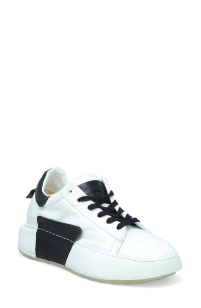 A.s.98 Hannie Sneaker In White-black