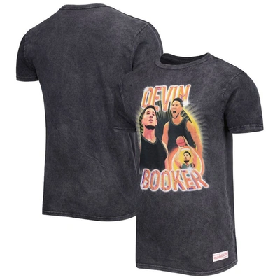 Mitchell & Ness Men's  Black Devin Booker Phoenix Suns 2023 Nba All-star Game Concert T-shirt