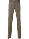 Pt01 Skinny Trousers In Brown
