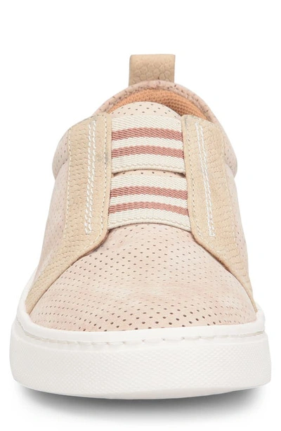 Comfortiva Tacey Leather Slip-on Sneaker In Cream