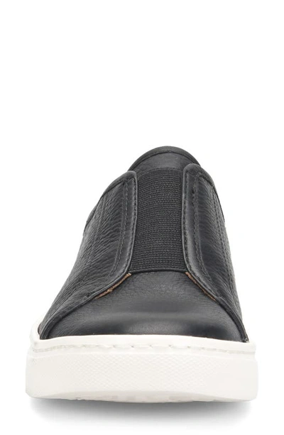 Comfortiva Tolah Sneaker Mule In Black Leather