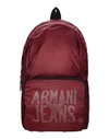 Armani Jeans Backpacks & Fanny Packs In Deep Purple