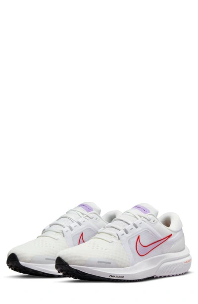 Nike Air Zoom Vomero 16 Trainer In Summit White/ Rush Orange