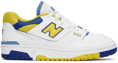 New Balance 550 Sneakers White / Honeycomb / Heritage Blue In Multicolor