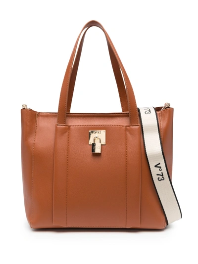 V73 Titania Shopping Bag In Brown | ModeSens