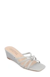 Journee Collection Blayke Wedge Sandal In Grey